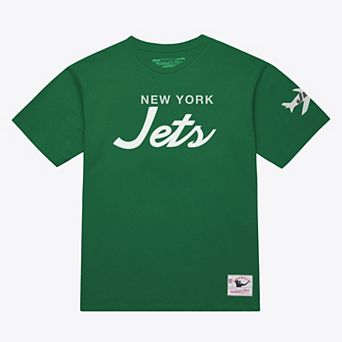 Men's Mitchell & Ness Kelly Green New York Jets Head Coach Classic T-Shirt