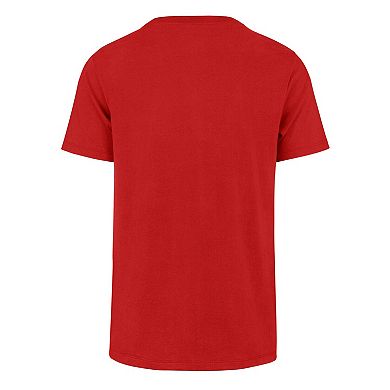 Men's '47 Red Cincinnati Reds Ice Cream Helmet Franklin T-Shirt