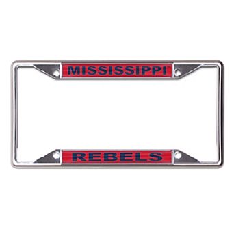 WinCraft Ole Miss Rebels Printed Primary Metal License Plate Frame
