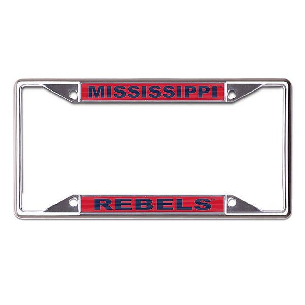 WinCraft Ole Miss Rebels Printed Primary Metal License Plate Frame