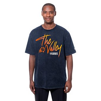 Men's New Era Navy Phoenix Suns 2026 NBA Playoffs The Valley T-Shirt