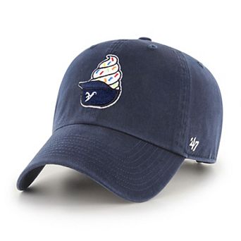 Preschool '47 Navy Atlanta Braves Ice Cream Helmet Clean Up Adjustable Hat