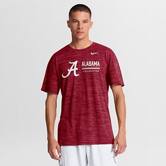 Men's Nike Crimson Alabama Crimson Tide Sideline Velocity Dri-FIT T-Shirt