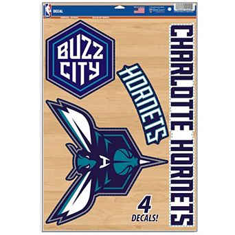 WinCraft Charlotte Hornets 11" x 17" Multi-Use Decal Sheet