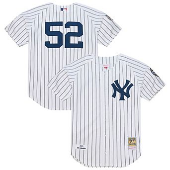 Men's Mitchell & Ness CC Sabathia White New York Yankees 2009 Cooperstown Collection Authentic Jersey
