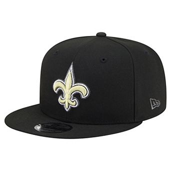 Men's New Era Black New Orleans Saints 9FIFTY Snapback Hat