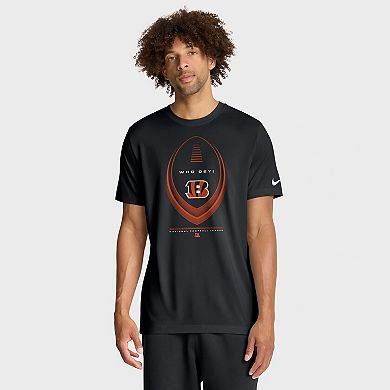 Men's Nike Black Cincinnati Bengals Legend Icon Dri-FIT T-Shirt