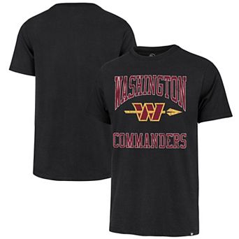 Men's '47 Black Washington Commanders Big Ups Franklin T-Shirt