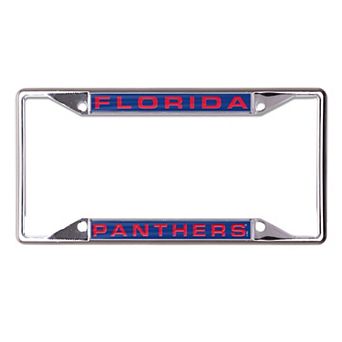 WinCraft Florida Panthers Printed Metal License Plate Frame
