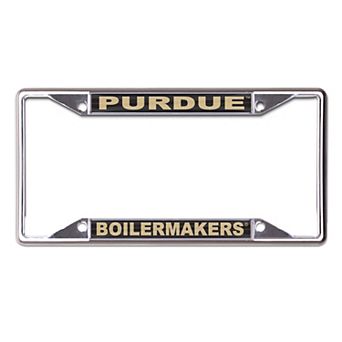 WinCraft Purdue Boilermakers Printed Wordmark Metal License Plate Frame