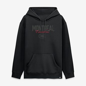 Men's Fanatics Montreal Canadiens Black Out Hoodie