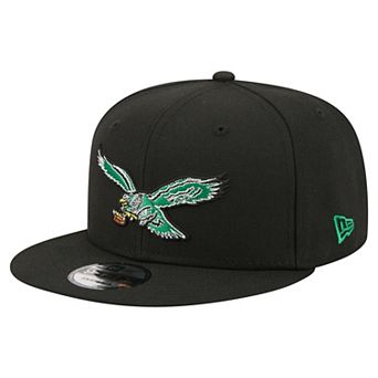Men's New Era Black Philadelphia Eagles 9FIFTY Snapback Hat