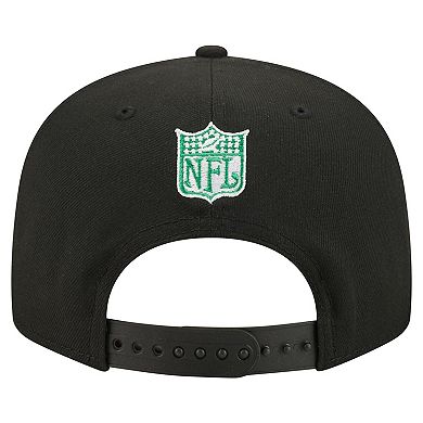 Men's New Era Black Philadelphia Eagles 9FIFTY Snapback Hat