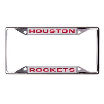WinCraft Houston Rockets Laser-Cut License Plate Frame