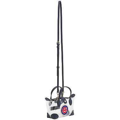 Stoney Clover Lane Chicago Cubs Clear Pouchette Crossbody Bag