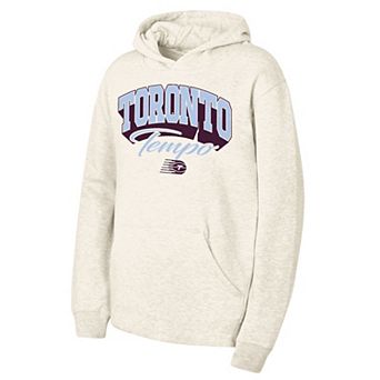Youth Outerstuff Natural Toronto Tempo Powerful Fleece Hoodie