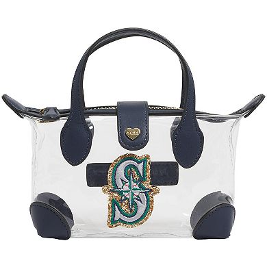 Stoney Clover Lane Seattle Mariners Clear Pouchette Crossbody Bag