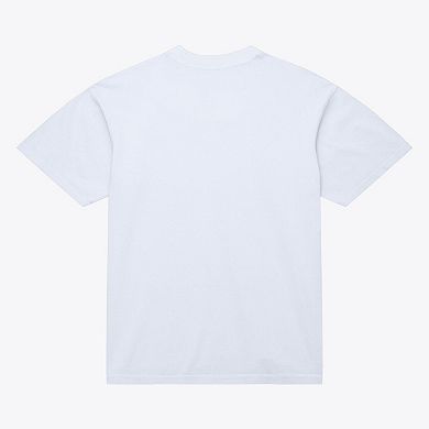 Men's Mitchell & Ness White Miami Heat Vintage Wordmark T-Shirt