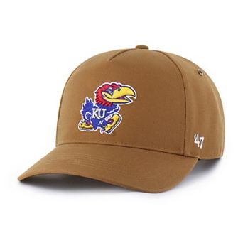 Unisex Carhartt x '47 Brown Kansas Jayhawks Hitch Adjustable Hat