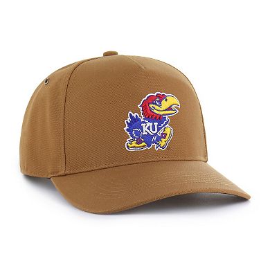 Unisex Carhartt x '47 Brown Kansas Jayhawks Hitch Adjustable Hat