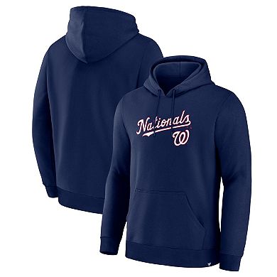 Men's Fanatics Navy Washington Nationals Lock-Up Legacy Hoodie
