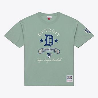 Men's Mitchell & Ness Green Detroit Tigers Yacht Rock T-Shirt