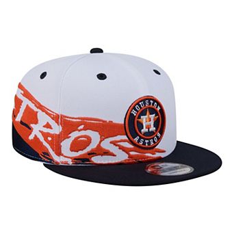 Men's New Era White/Navy Houston Astros 9FIFTY Snapback Hat