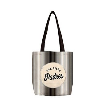 Logo Brands Black San Diego Padres Classic Canvas Tote