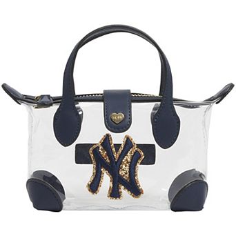 Stoney Clover Lane New York Yankees Clear Pouchette Crossbody Bag