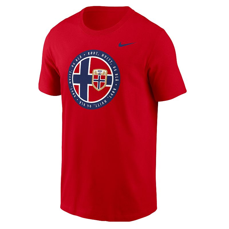 Men's Nike Red Norway National Team 2026 Core T-Shirt