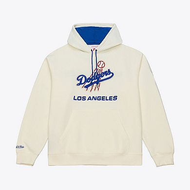 Men's Mitchell & Ness Cream Los Angeles Dodgers