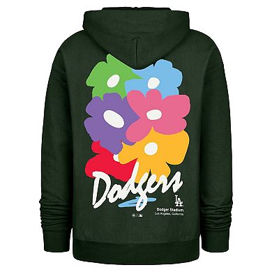 Men's '47 Dark Green Los Angeles Dodgers Gallery Foundation Hoodie