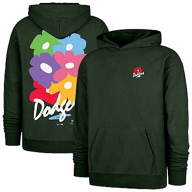 Men's '47 Dark Green Los Angeles Dodgers Gallery Foundation Hoodie