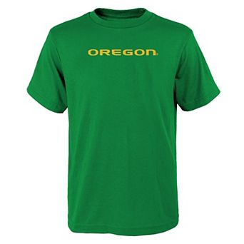 Youth Outerstuff Green Oregon Ducks Primary Logo T-Shirt