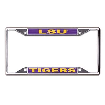 WinCraft LSU Tigers Printed Primary Metal License Plate Frame