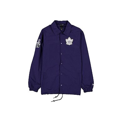 Men's New Era Navy Toronto Maple Leafs Champs Full-Snap Jacket