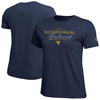 Women's Champion Navy West Virginia Mountaineers Lifestyle T-Shirt