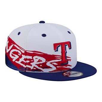 Men's New Era White Texas Rangers Swept 9FIFTY Snapback Hat