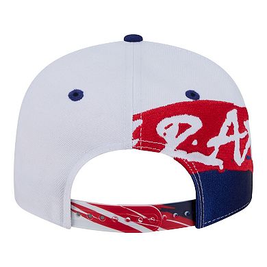 Men's New Era White Texas Rangers Swept 9FIFTY Snapback Hat