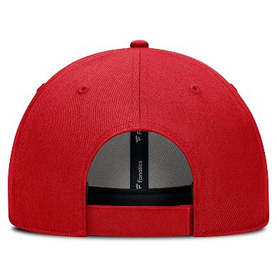 Men's Fanatics Red Detroit Red Wings Force Adjustable Hat