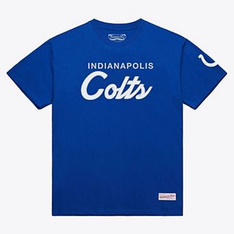 Men's Mitchell & Ness Royal Indianapolis Colts Head Coach Classic T-Shirt