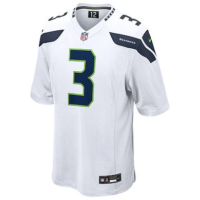 Men's Nike Nick Emmanwori White Seattle Seahawks Game Jersey