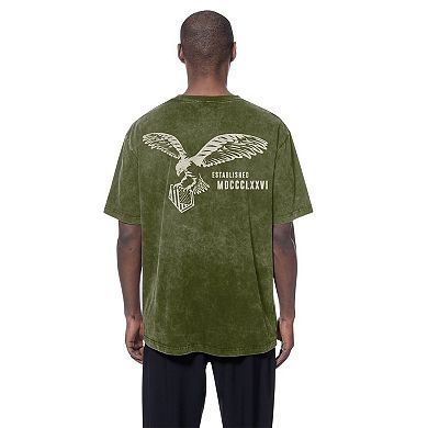 Men's New Era Olive Chicago Cubs 2026 Armed Forces Day T-Shirt