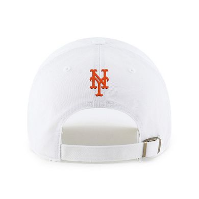 Preschool '47 White New York Mets Ice Cream Helmet Clean Up Adjustable Hat