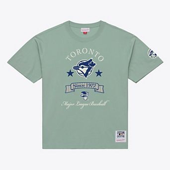 Men's Mitchell & Ness Green Toronto Blue Jays Yacht Rock T-Shirt