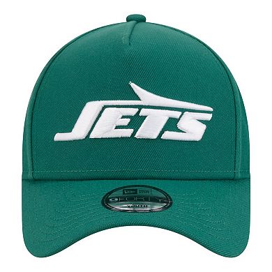 Youth New Era Green New York Jets 9FORTY A-Frame Adjustable Hat
