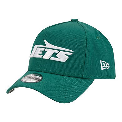 Youth New Era Green New York Jets 9FORTY A-Frame Adjustable Hat