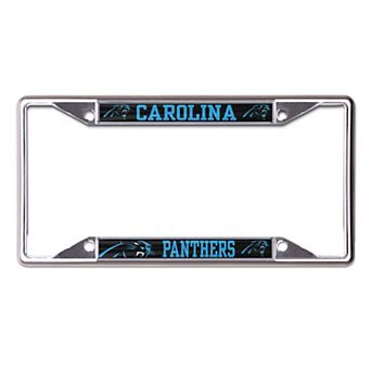 WinCraft Carolina Panthers S/S Mega License Plate Frame