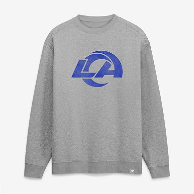 Men's Fanatics Heather Gray Los Angeles Rams Legacy Sweatshirt