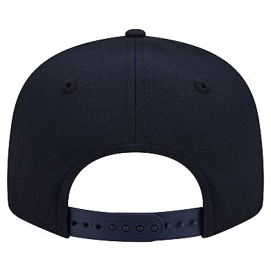 Men's New Era Navy Chicago Bears Core Team Script 9FIFTY Snapback Hat